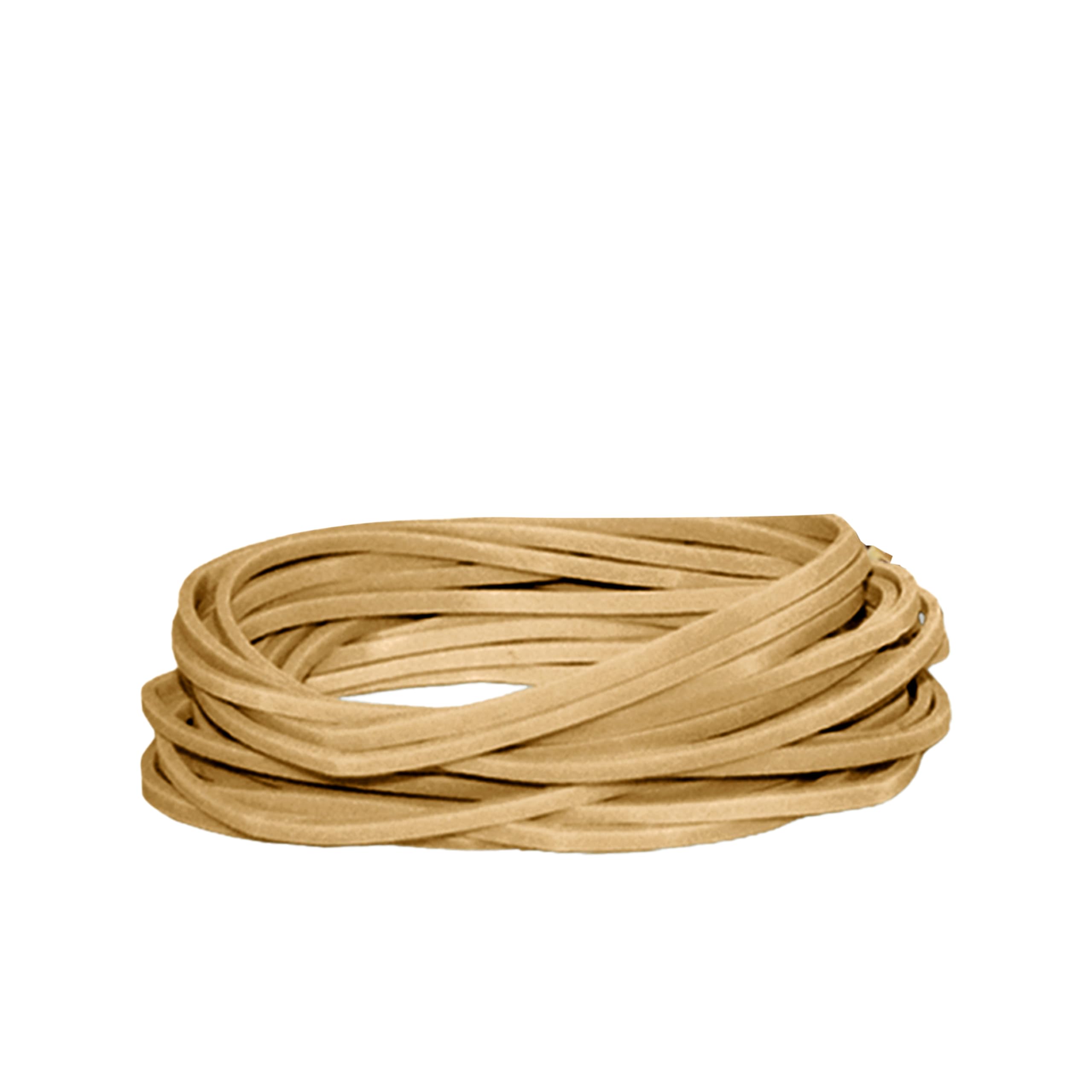 Upgrade Office Supply UPG22416 Elastici in gomma, misura #16 (2-1/2 "x 1/16") Crepe naturale, Made in USA (1 lb Bag)