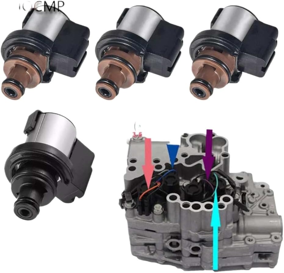Torque Converter AWD Pressure Control Lock-Up Solenoid 31825AA050 31706AA030 Compatible With CVT TR580 TR690 Transmission