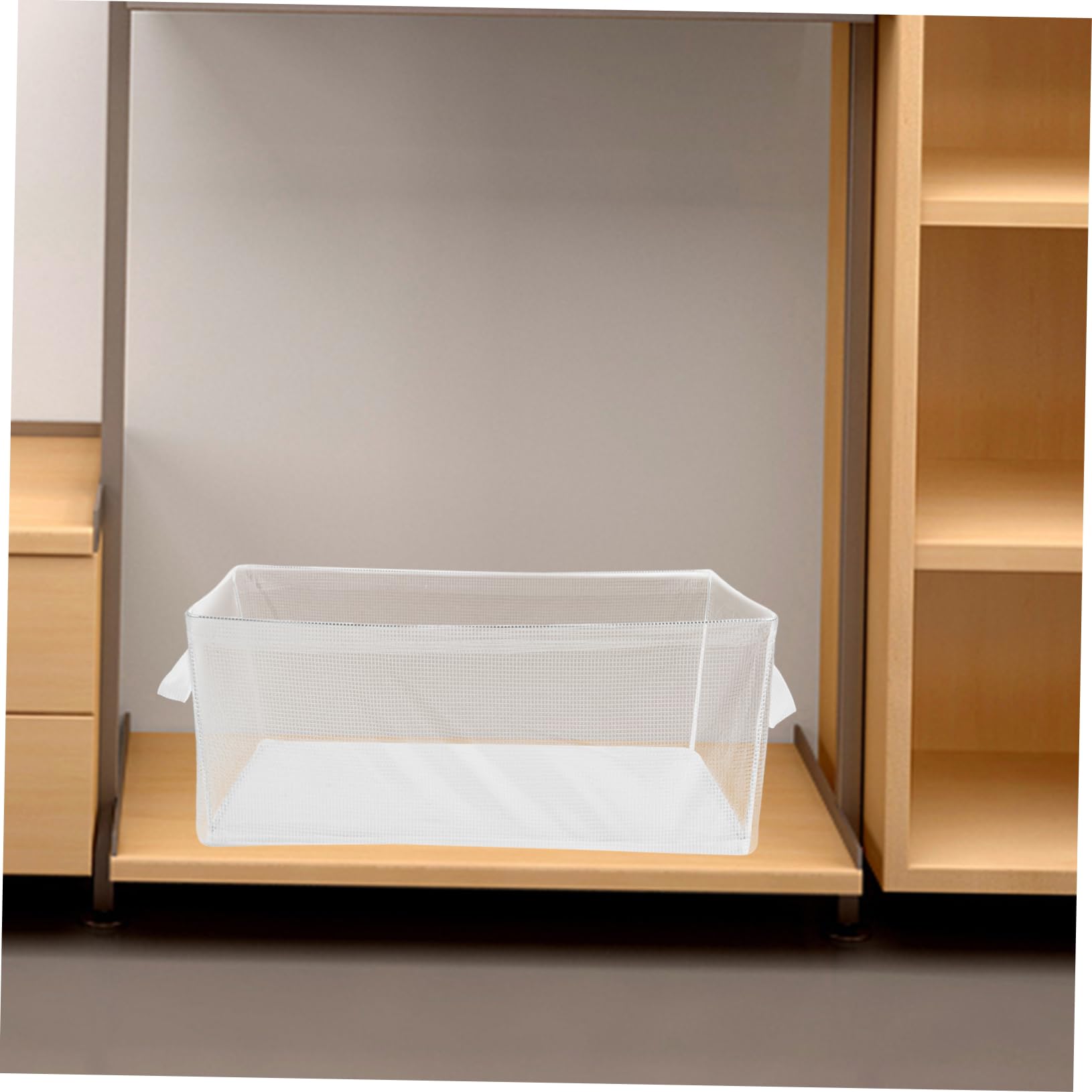 Contenitori pieghevoli trasparenti, impilabili, per vestiti e accessori, ideali per armadi e camere da letto, soluzione salvaspazio per la casa