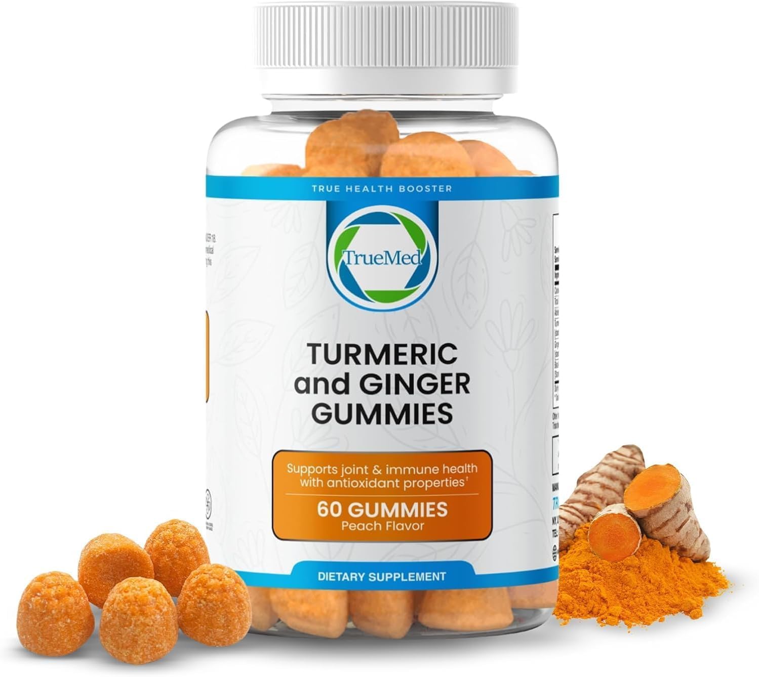 Turmeric and Ginger Supplement, Supports Joint Health & Inflammation, 60CT