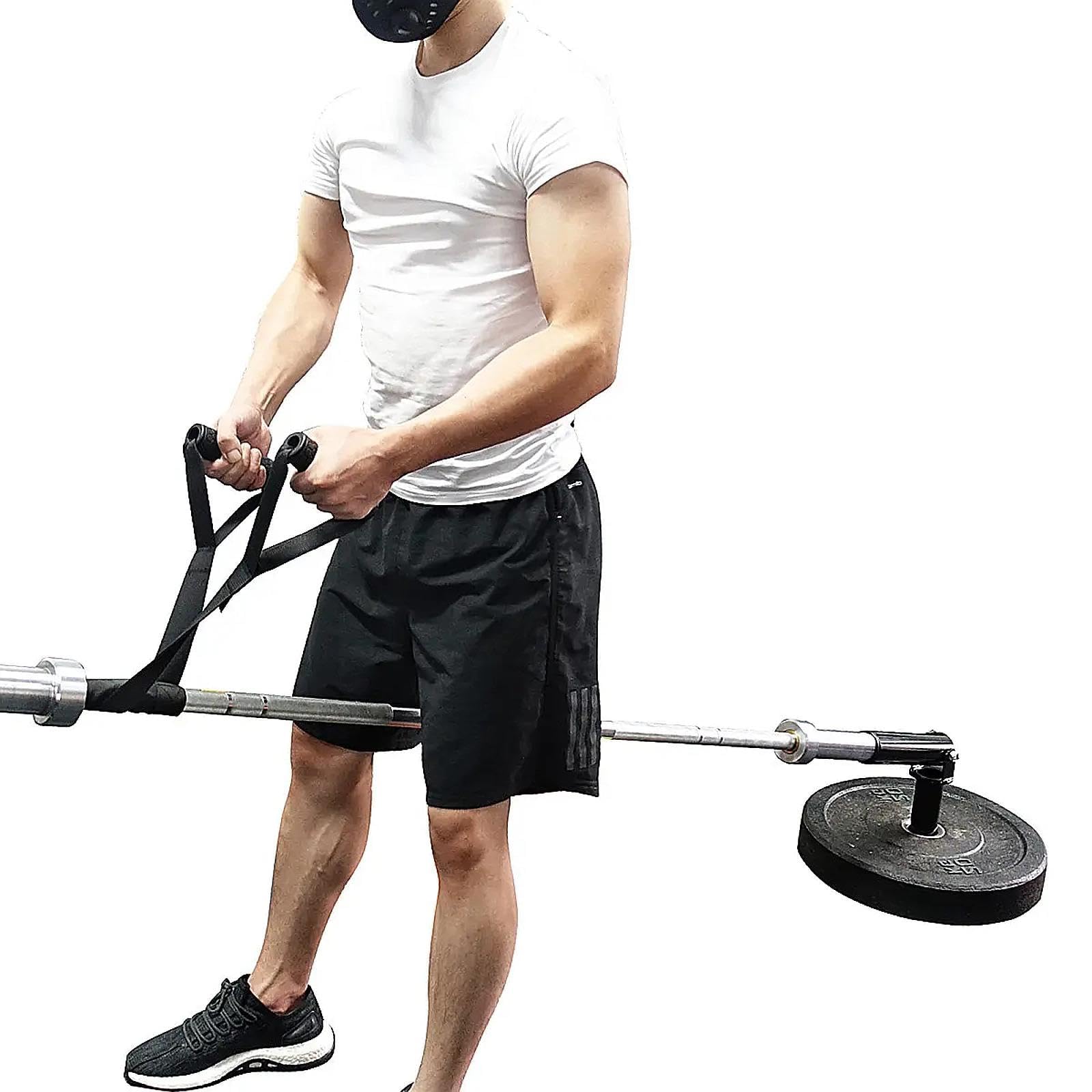 T Bar Row Strap Heavy Duty for Strength Training Bar Pulling Machine|Barbells & Attachments|Sporting Goods-image-23