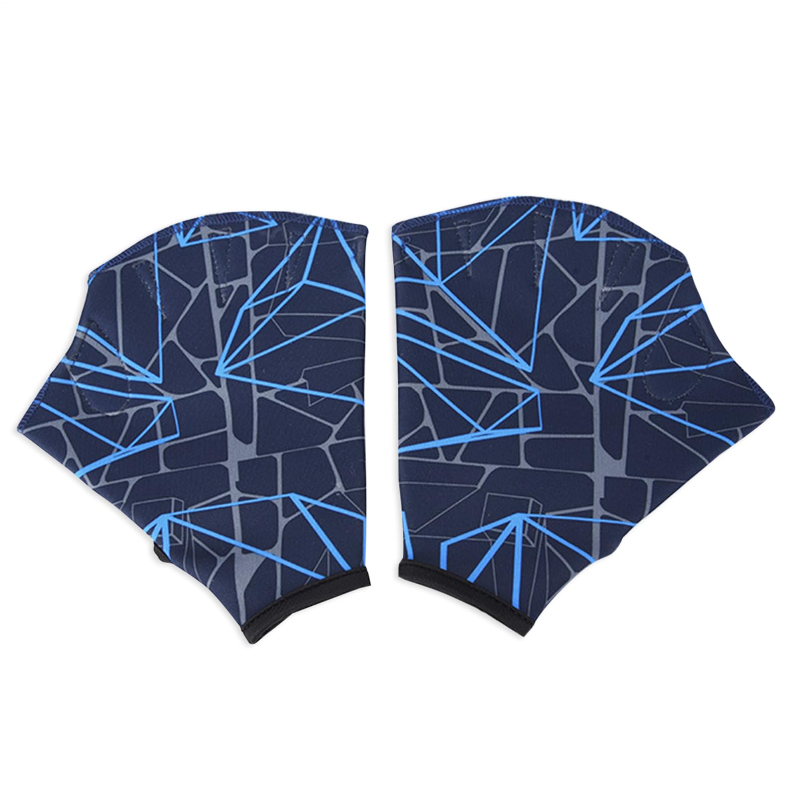 Aqua Handschuhe – Schwimmhandschuhe/Handschwimmhandschuh, halbe Aquatik, Handflossen, Unisex, Schwimmflossen Flowd, Webschwimmhandschuhe für