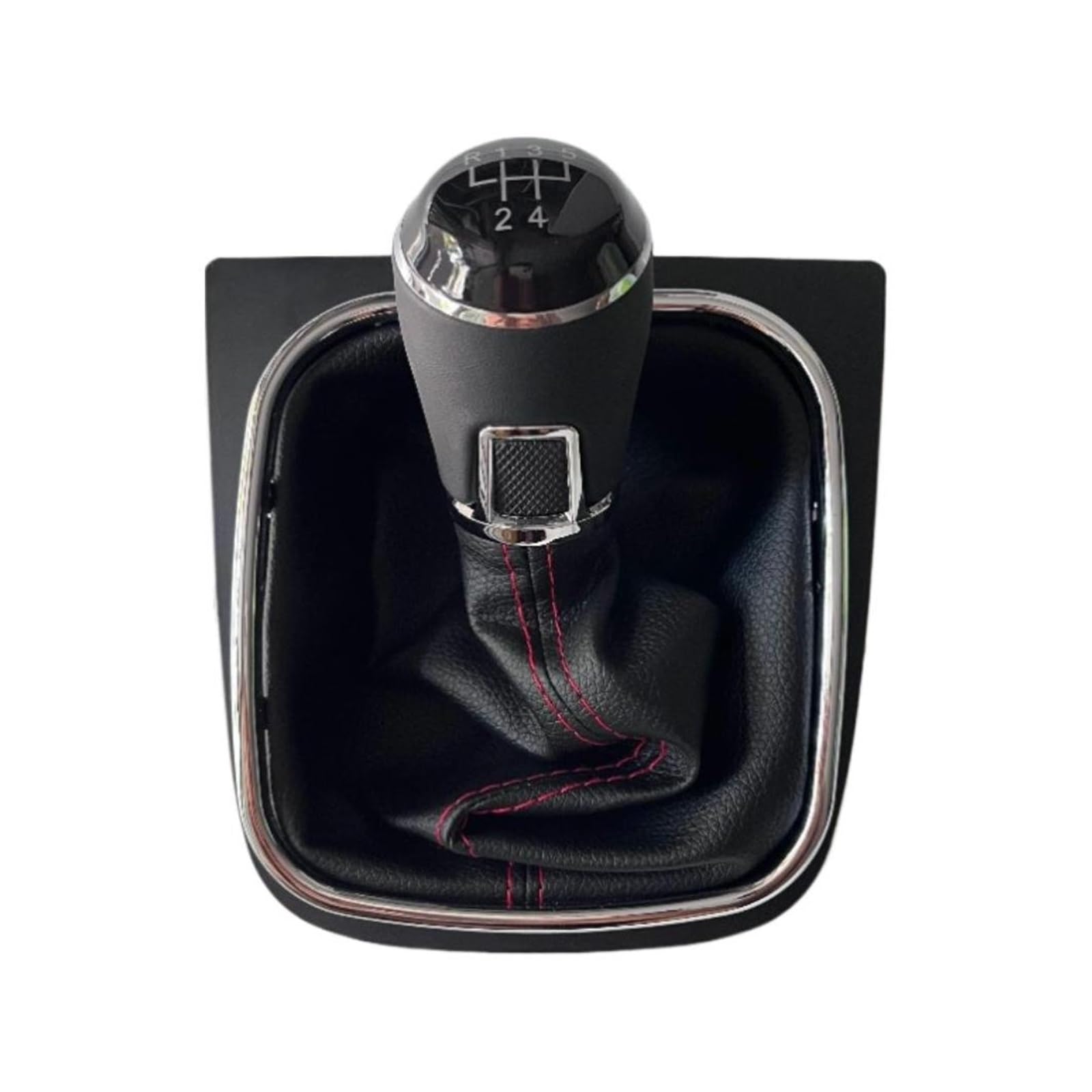 Lozopmtmld 5 Speed Upgrade Gear Shifter Knob For Vw For Jetta 5 6 For Golf 5