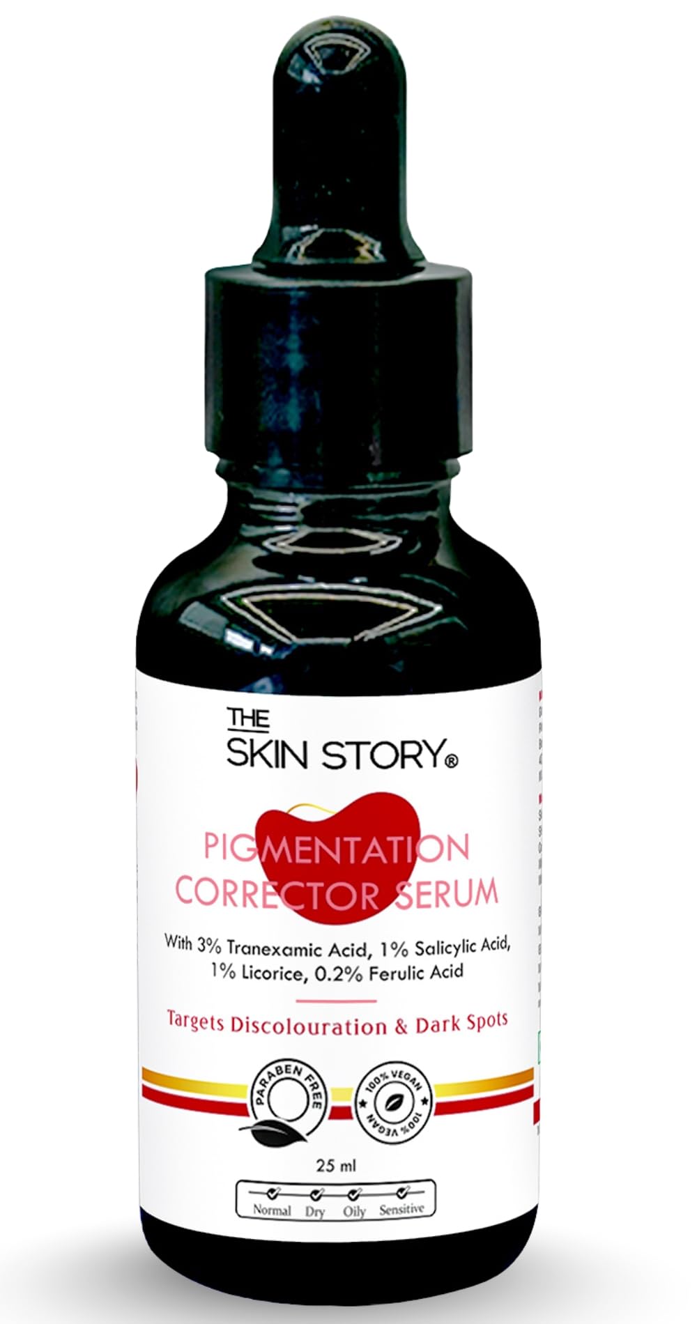 Anti-Pigmentation Face Serum Clear and Bright Skin 1% Salicylic Acid 1% Licorice for Acne Marks Hyperpigmentation Skin Fades Blemishes & Reduces Dark Spots Lightweight 25ml