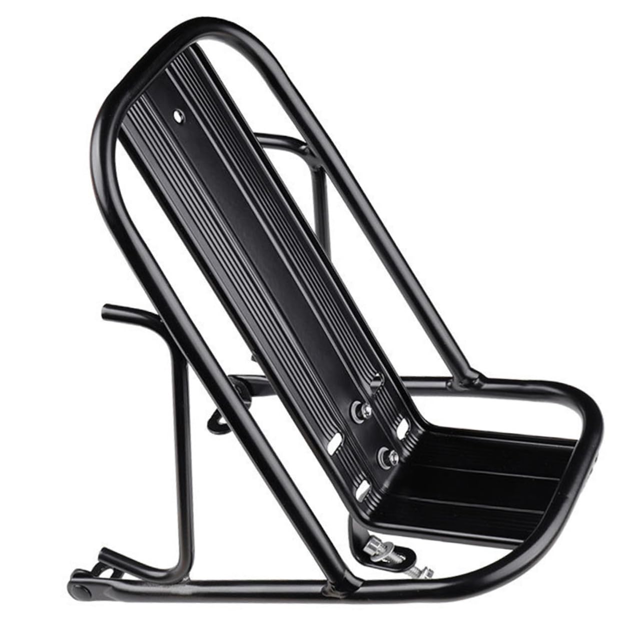 Milisten Bike Front Cargo Rack High Strength Bicycle Front Storage Bracket Easy Installation Lightweight Design for Outdoor Cycling for Folding Bikes