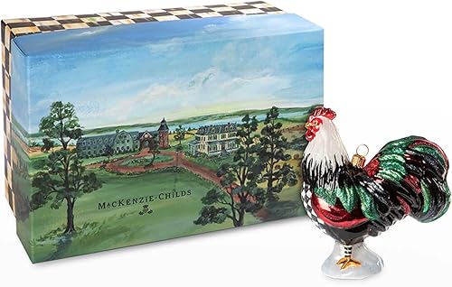 Miniatura 2 de MacKenzie-Childs Adorno de cristal - Gallo