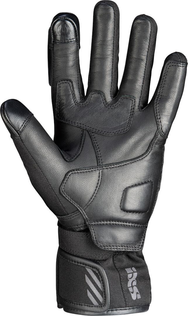 IXS Glasgow-ST 2.0 Damskie rękawice motocyklowe, czarny, XL