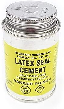 Bare Drysuit Latex Seal Cement 4 oz