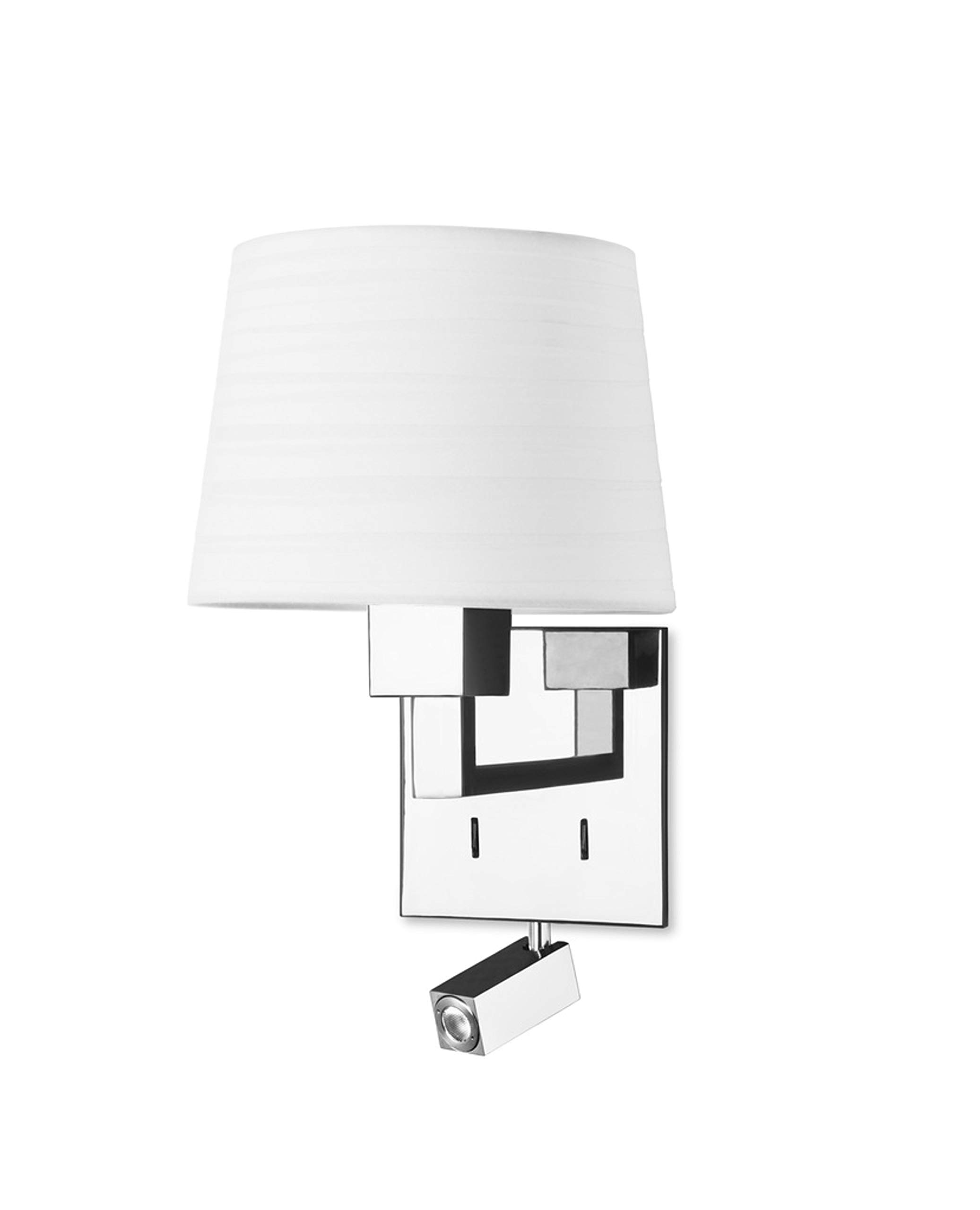 Leds C4 Chrome 05 – 3218 – 21 – 82 – Bali Wall Light 1 X E27 Max 60 W 1 X E27 Max 18 W 1 X Led Cr