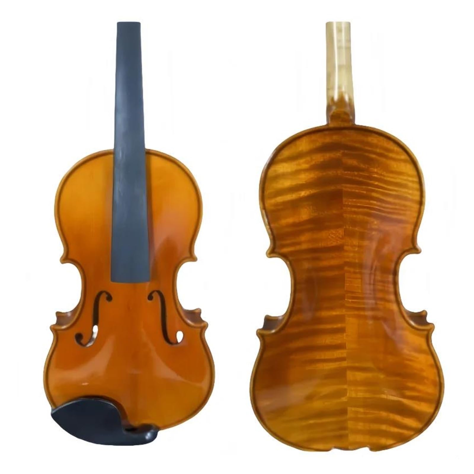 Cordal De Fibra De Carbono Para Violín 4/4 Profesional De Madera Pintado A Mano Instrumento De Violín(3/4)