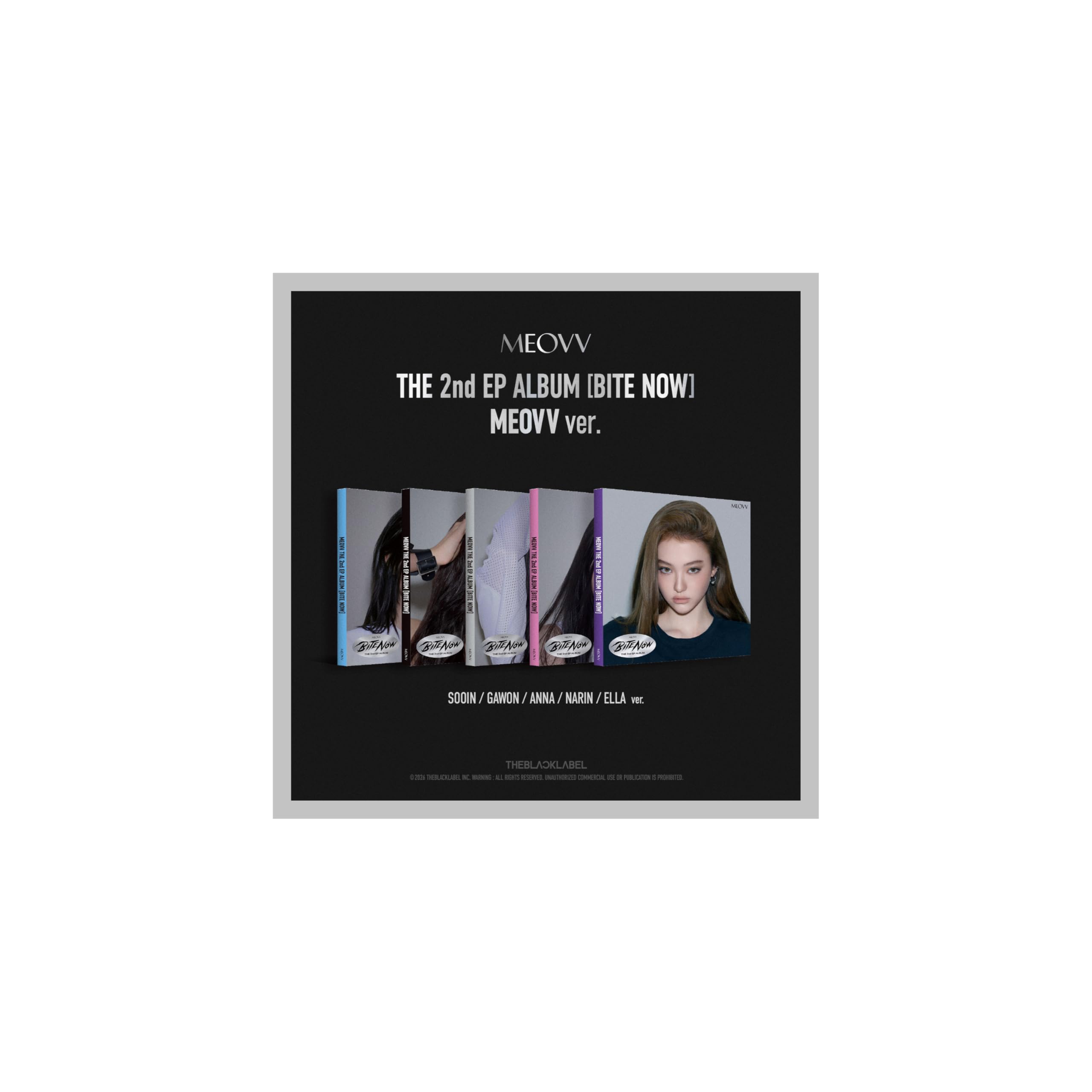 Amazon.co.jp: MEOVV BITE NOW 2nd EP Album MEOVV Anna Version Outer