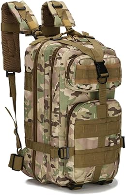 Jipemtra Tactical First Aid Bag MOLLE EMT IFAK Backpack Trauma First Aid Responder Medical Backpack Utility Bag Military Tactical Rucksack Emergency (CP)