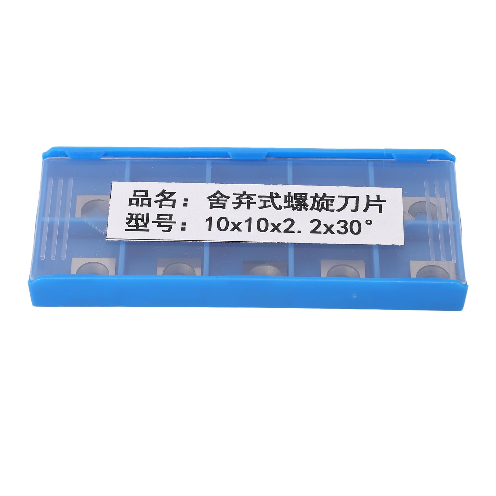 Respicefinem 10Pcs Carbide Inserts Turning Inserts CNC Woodworking Milling Cutter Replacement 12X12Mm (10 * 10mm)