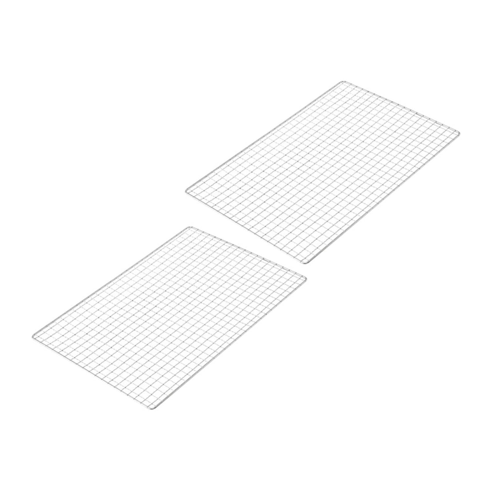 Barbecue acier inoxydable filet longue durée pour une cuisson saine de chef