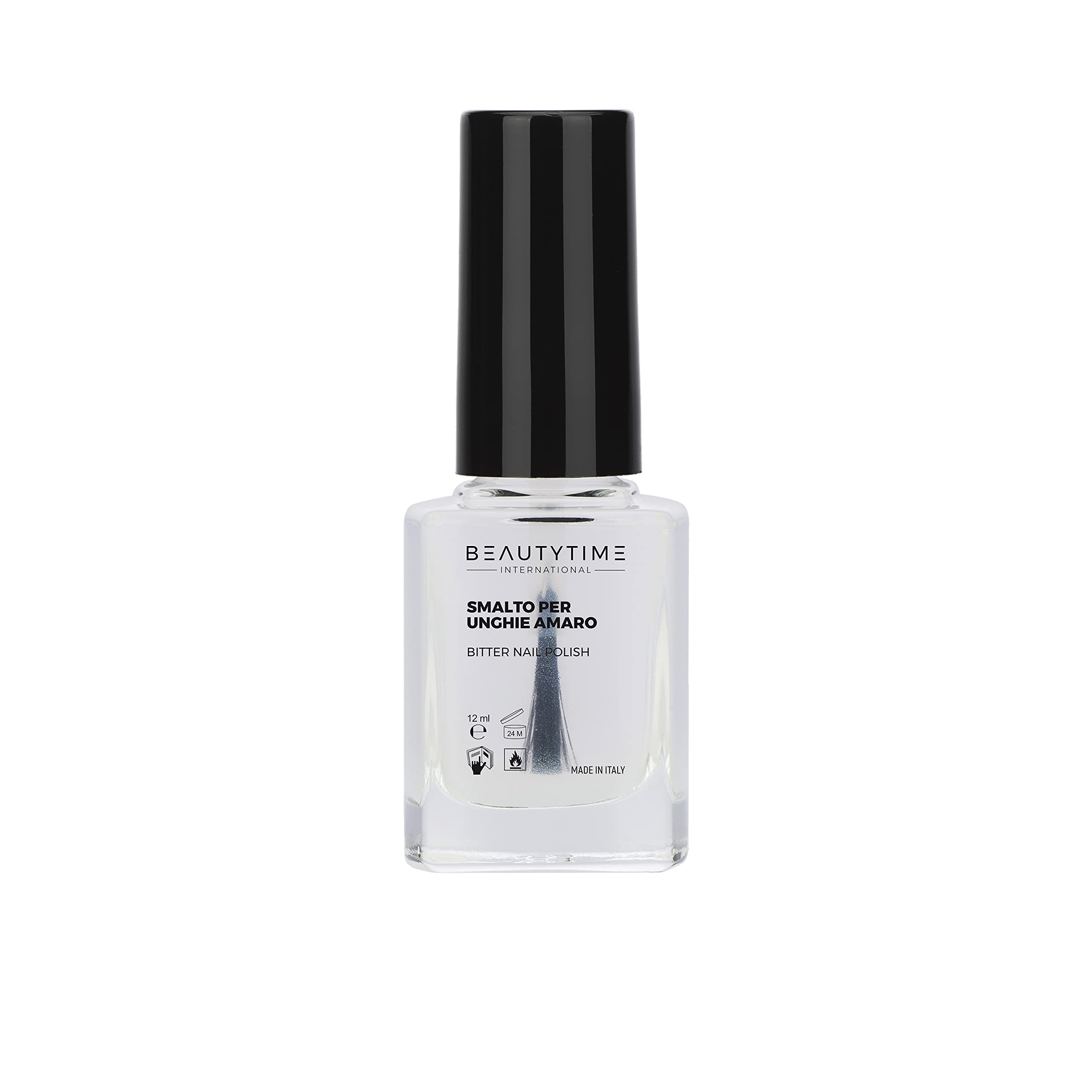 Bitter Nail Polish, Bitter Taste Deterrent, Clear, Transparent Finish, Travel & Convenience Ready