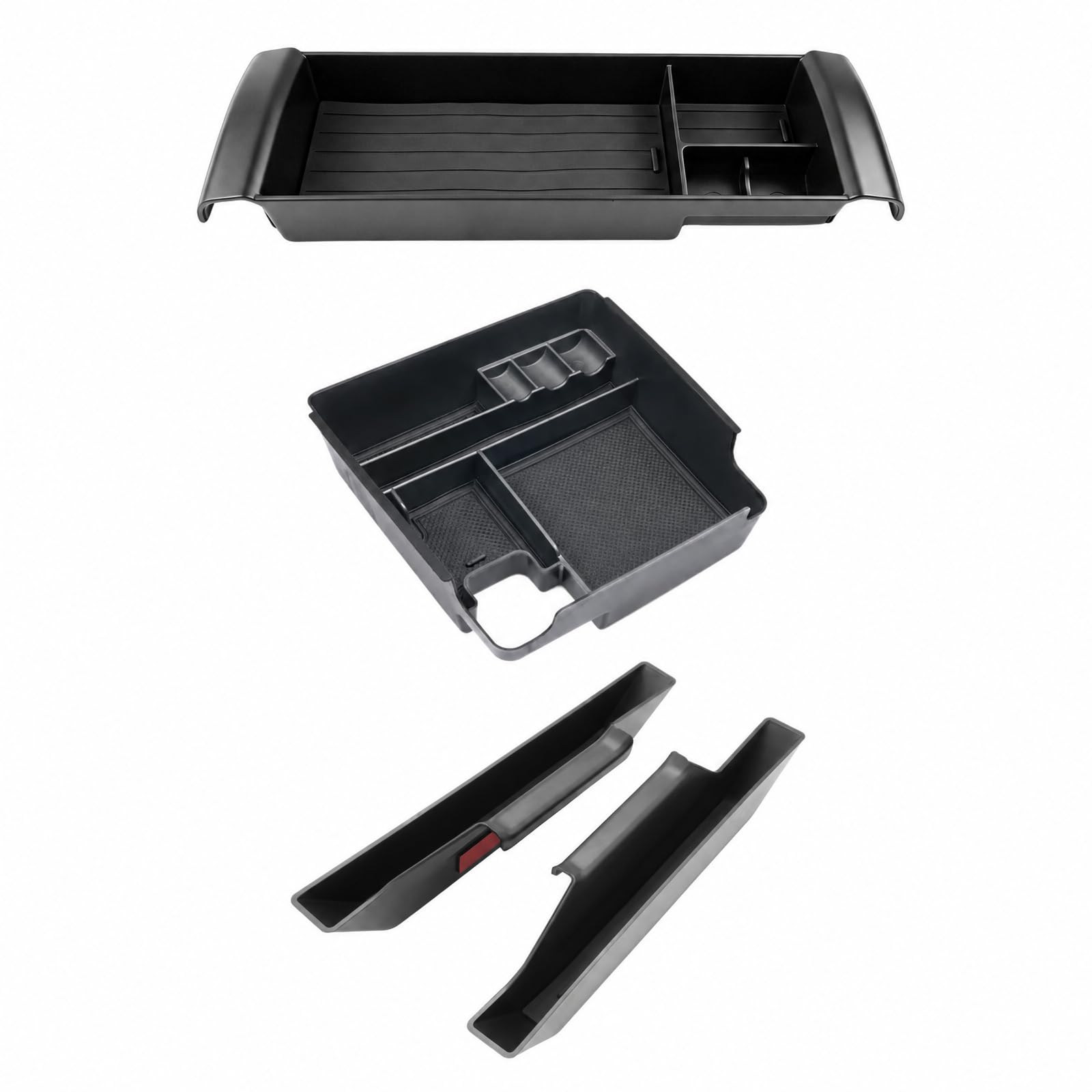 CDEFG 4Pcs for 2022-2026 Nissan Frontier Center Console Organizer Tray