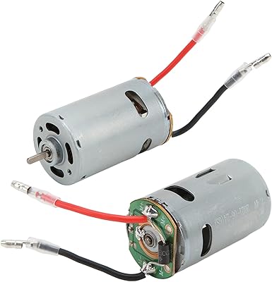 Drfeify RC 550 Burshed Motor, Iron + Copper Electric 7.4V 550 Burshed Motor Replacement Part for Wltoys 144002 124018 124019 RC Car