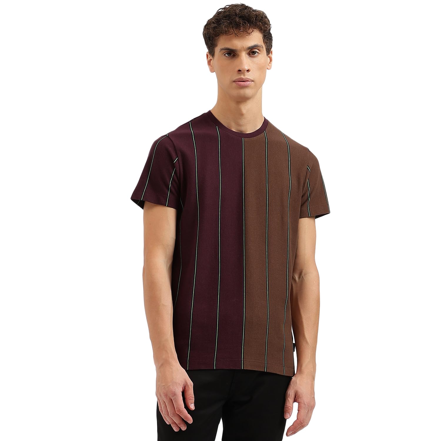 united colors of benetton Men Cotton Solid Regular Fit Polo Shirt-picture-30