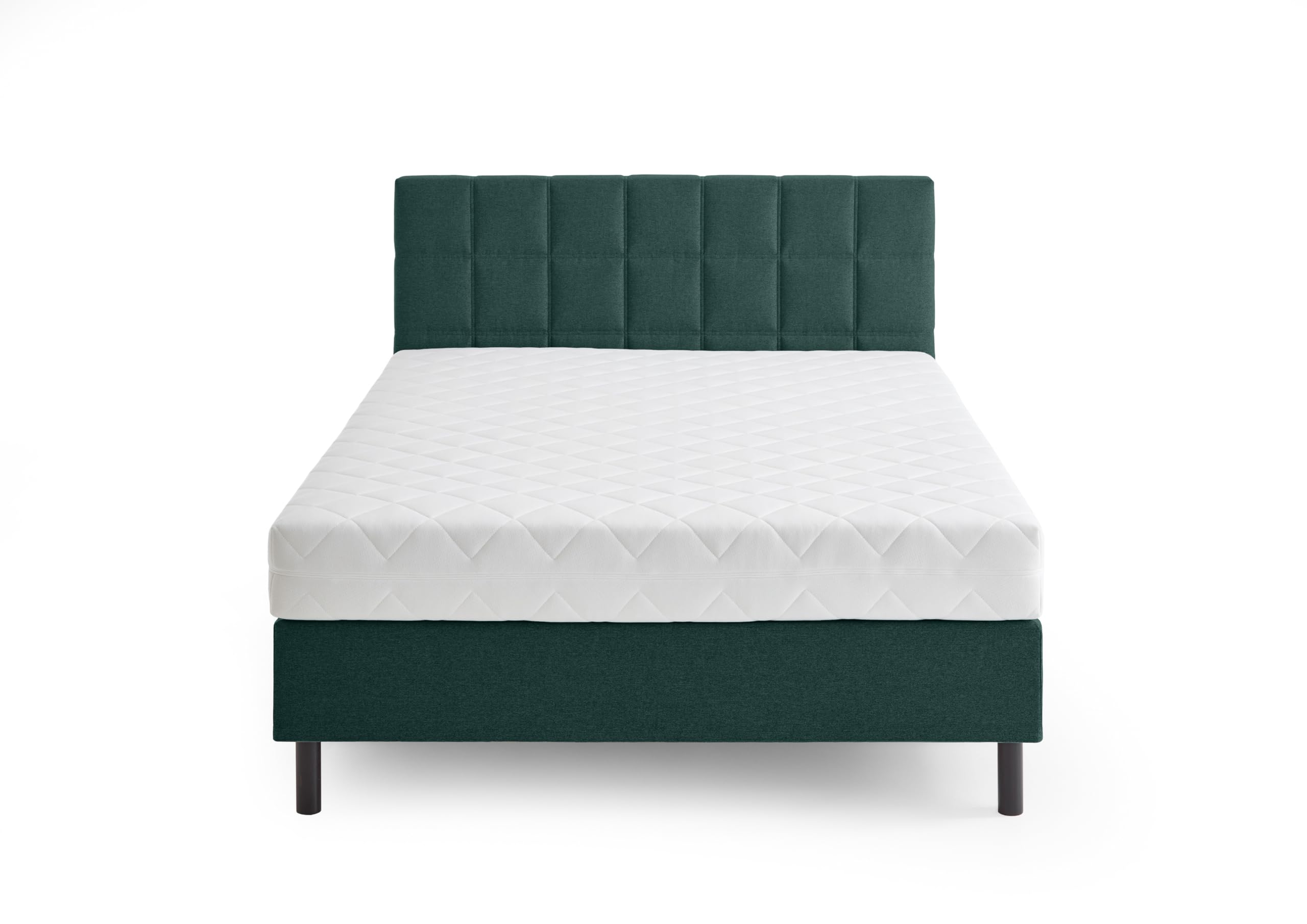 Atlantic Home Collection Letto da boxe Nikola con materasso TFK H3, verde, 120 x 200 cm