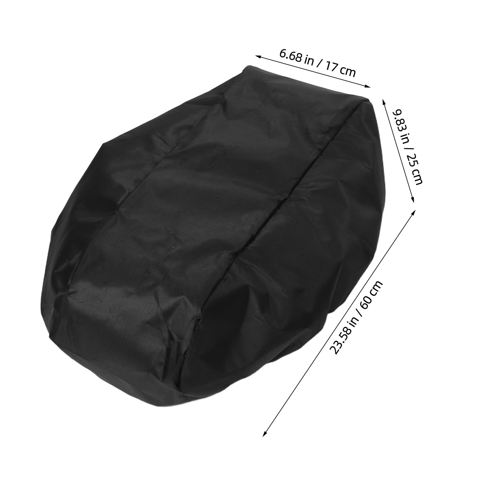 VALICLUD Housse de Protection pour Treuil en Tissu Oxford 420d Noir, Résistante la Déchirure Intempéries, pour Treuils de Camping-car en Extérieur