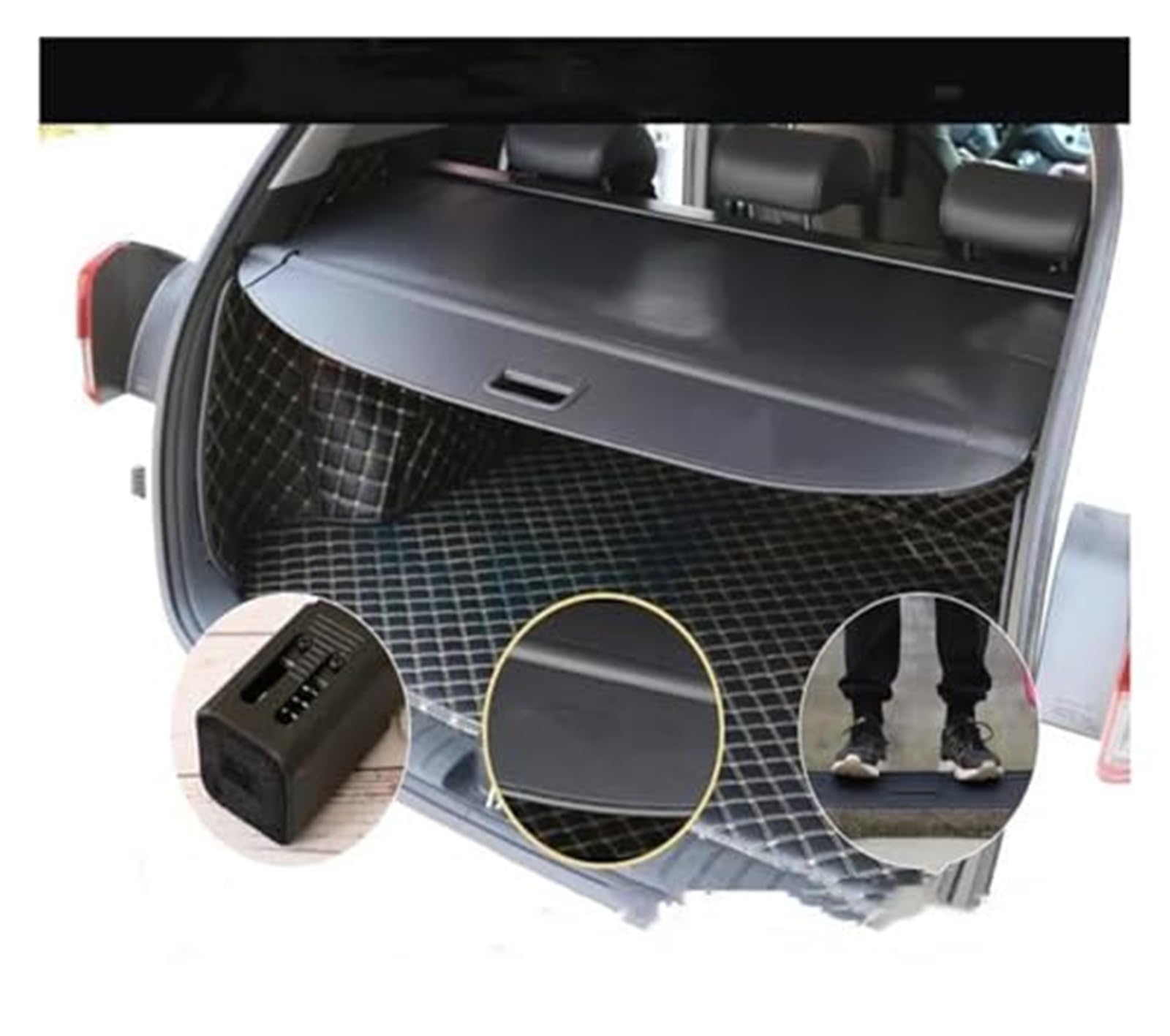 Cubierta de Carga Trasera, para Kia, para Sportage R 2010-2017