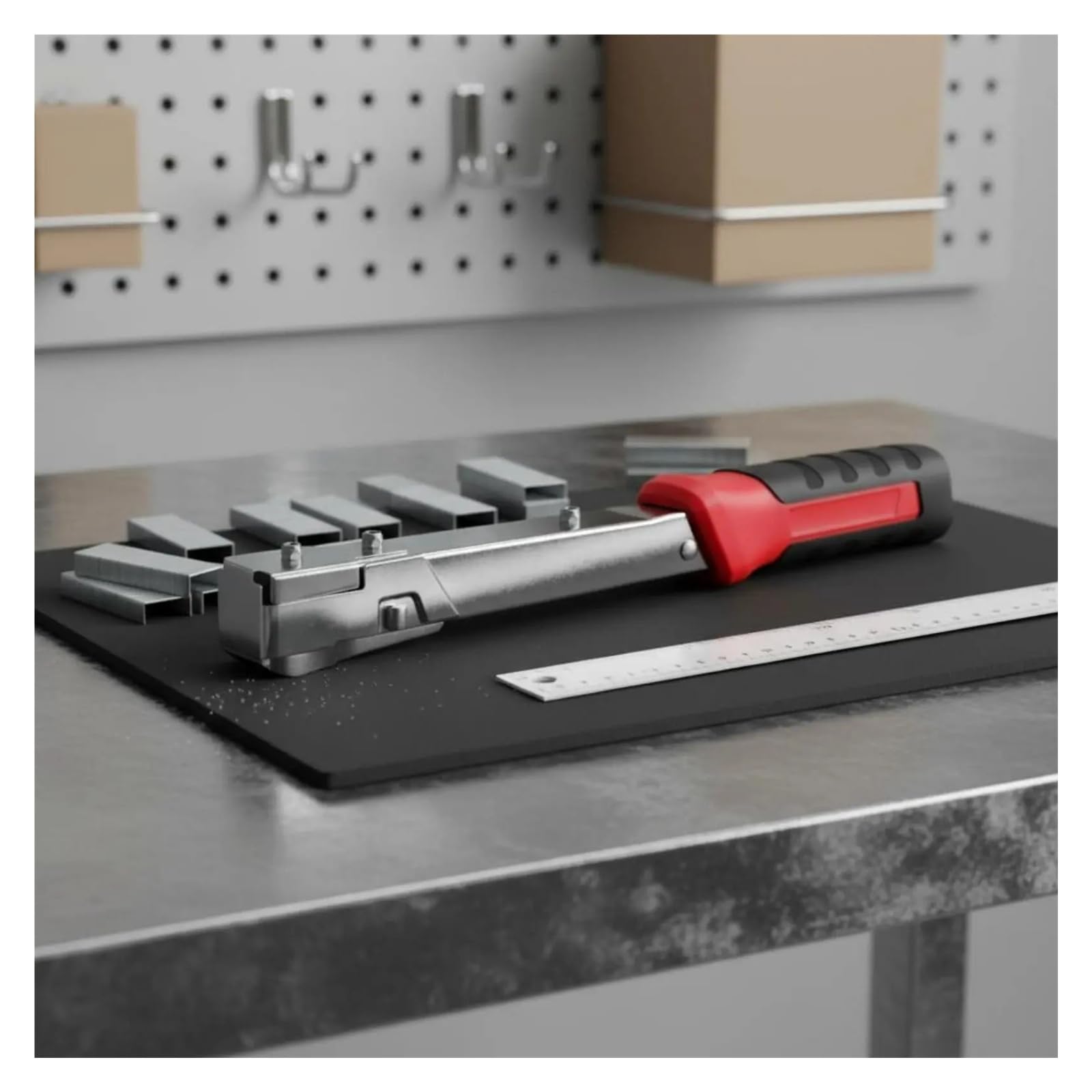 Graffettatrice Per Legno Cucitrice for cornici facile da usare Tappezzeria | Utensile manuale for chiodatrice for telai, graffette resistenti di lunga durata for riparazioni domestiche