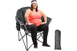 Woods Mammoth Folding Padded Camping Chair