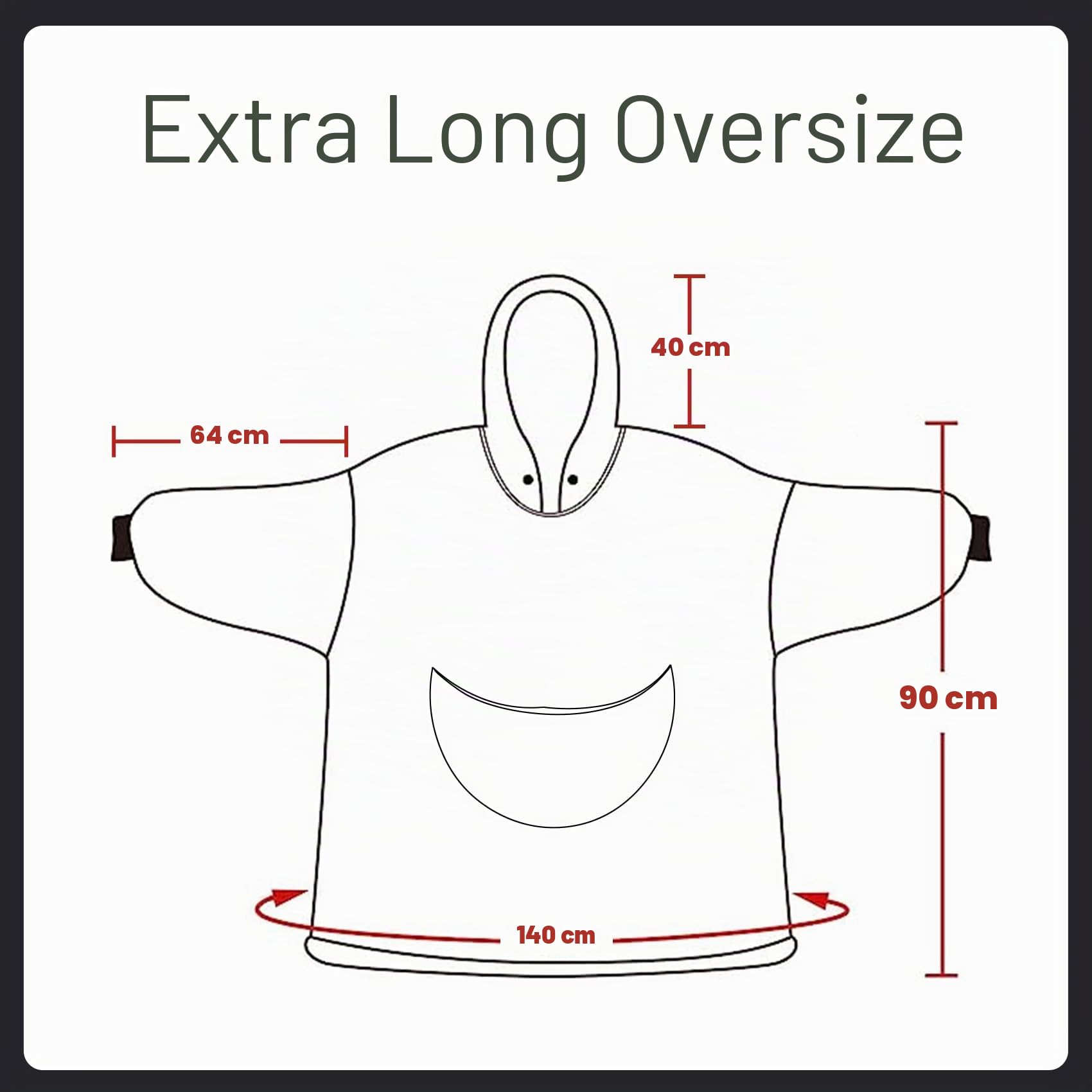 Coperta con Cappuccio Oversize - Coperta Indossabile in Pile Sherpa da Donna Adulta Coperta con Cappuccio Gigante Calda e Accogliente Felpa Soffice per Donna e Uomo