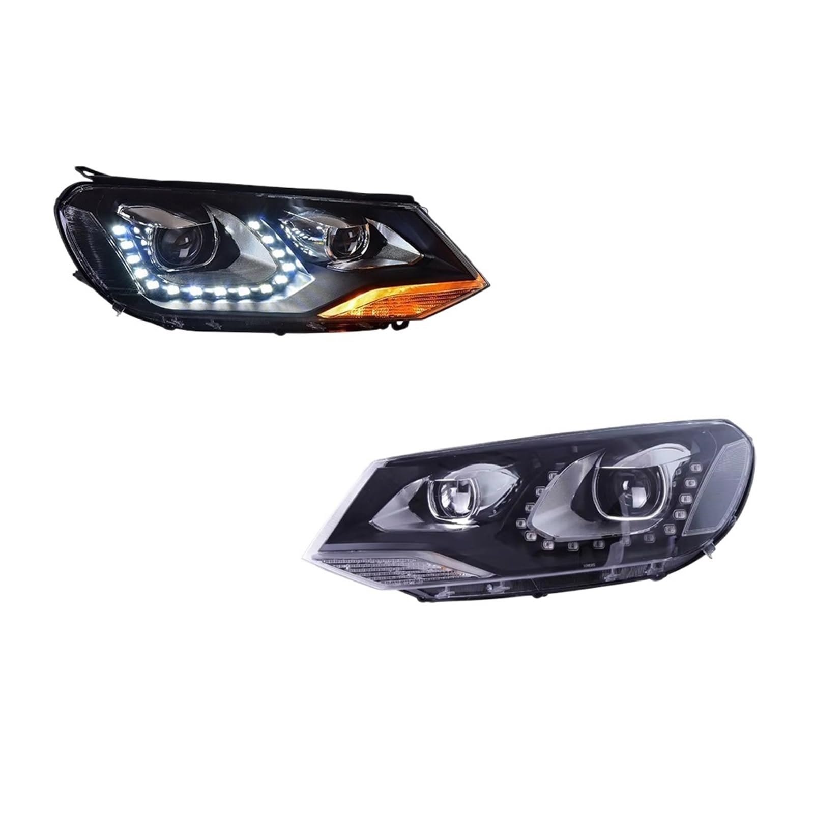 Fari Anteriori per VW Touareg 2011-2018, fendinebbia, luci diurne, luci di Stop, indicatori di direzione, Plug And Play.