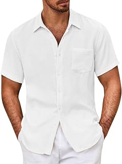 Miyaomn Summer Button Polo Shirt Beach Hawaiian Vacation Golf Linen Shirts Quick Dry Running Sports Tee Tops Short Sleeve