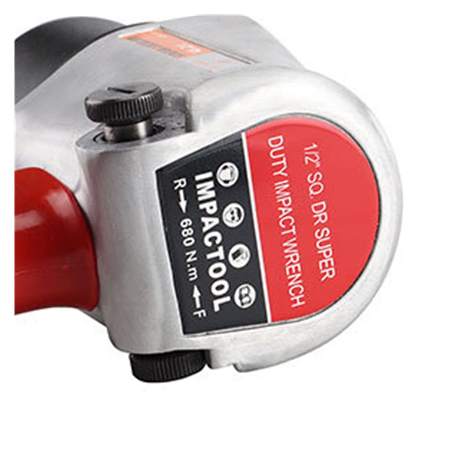 Heavy Duty Twin Hammer 1/2 Inch Drive 680N.m Pneumatic Impact Wrench High Torque Air Socket Spanner Utensili ad aria compressa Rivettatura scheggiata