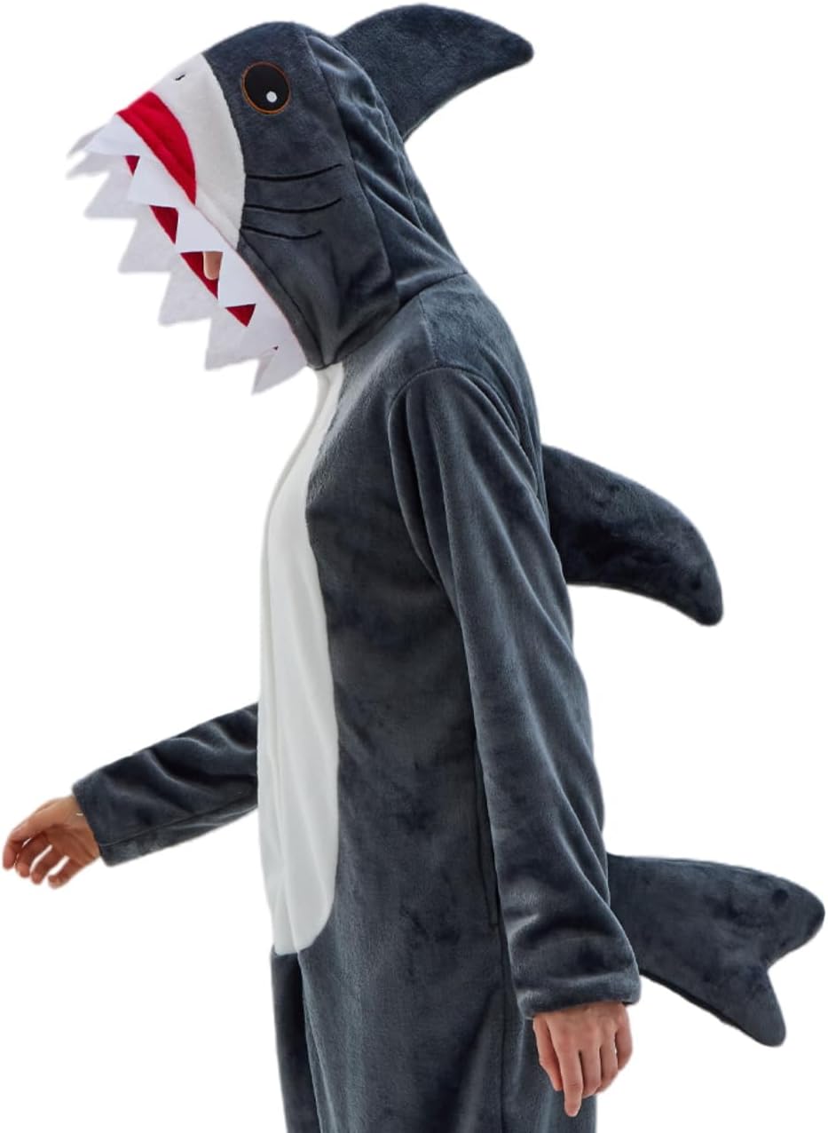 Unisex Adult Onesie Pajamas Animal One Piece Snug Fit Halloween Costume Sleepwear Homewear - Image 2