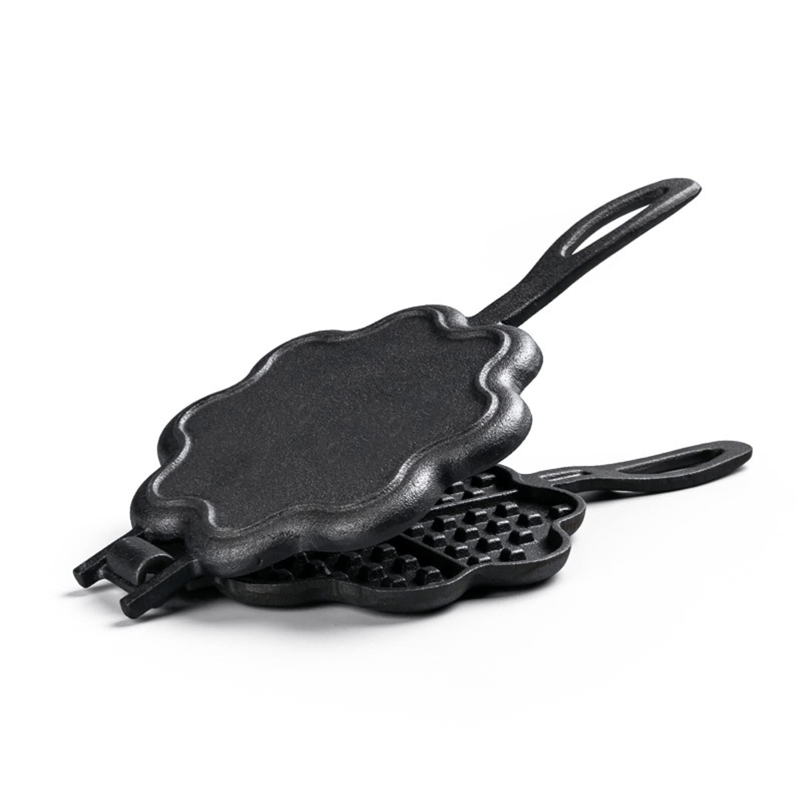 フランスアンティーク キャストアイロン 鉄製 ワッフルメーカー