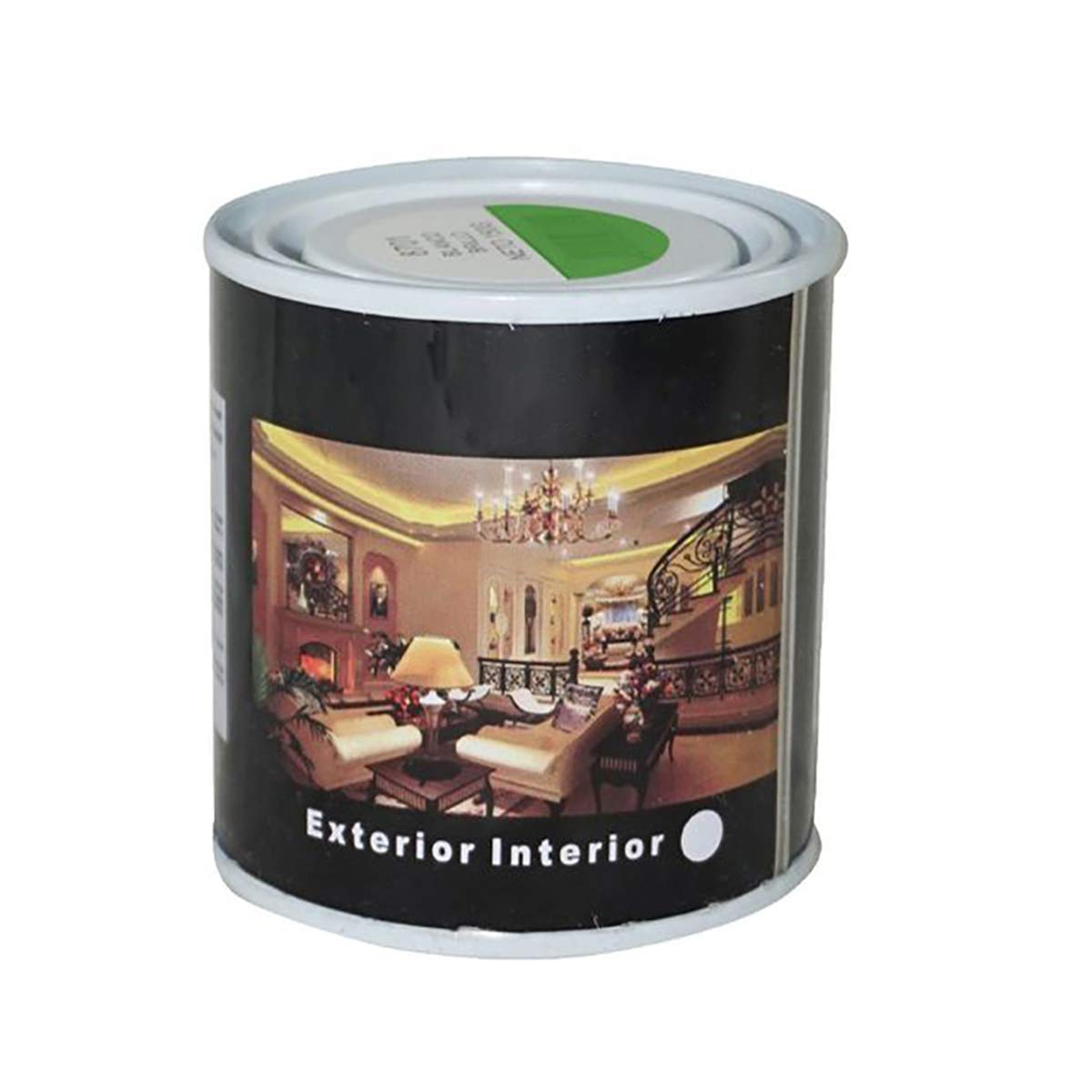 H HANSEL HOME Pintura Esmalte al Disolvente para Madera y Metal, Pintura Alquidica de Rápido Secado para Superfícies Interiores y Exteriores(Negro Satinado, 125 ML) — view 55