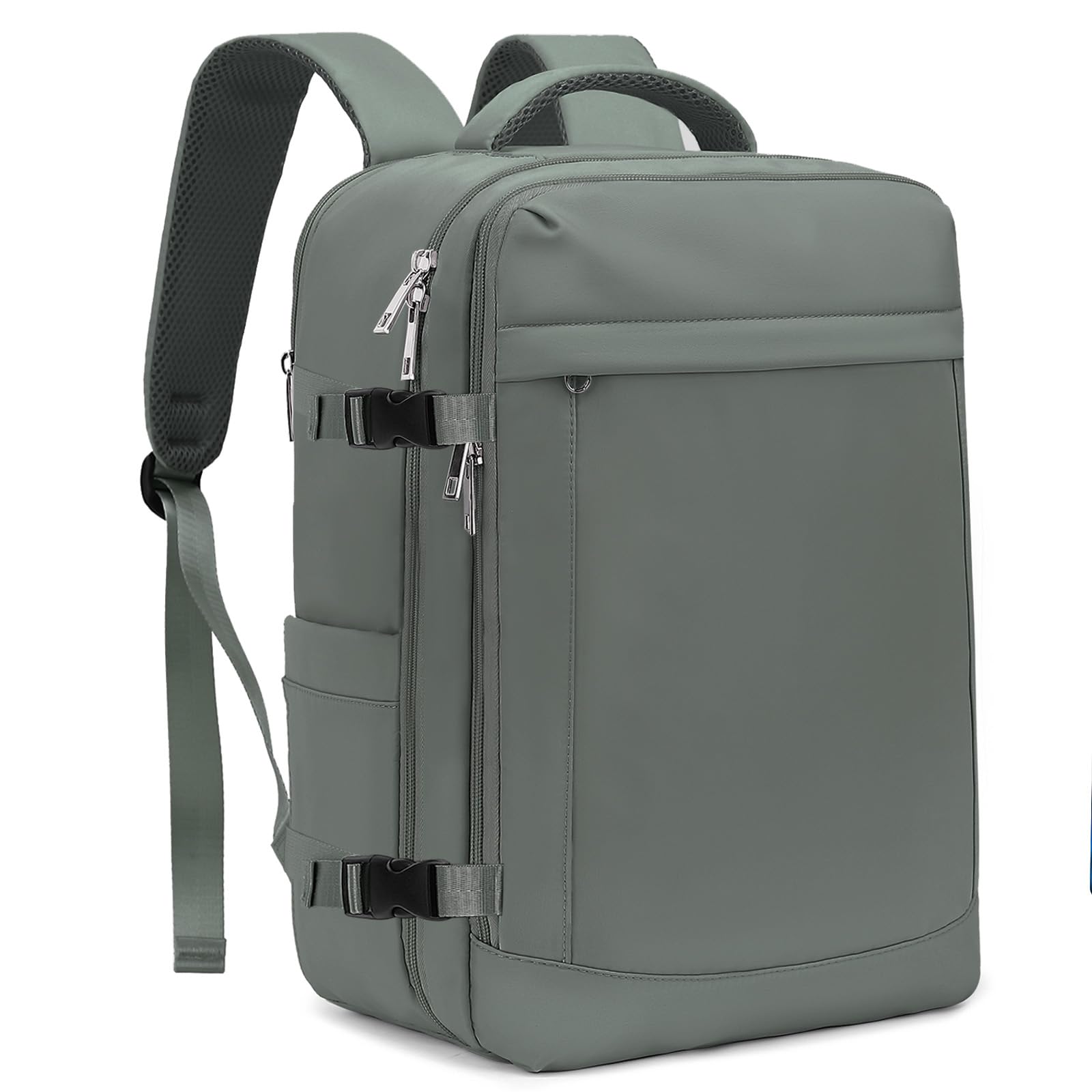 Yankony Zaino Easyjet 45x36x20 Bagaglio a Mano Easyjet 45x36x20 Zaino da Viaggio Aereo 30L Borsa da Cabina per Donna Uomo 15.3 Pollici Porta PC Portatili con Tasca Antifurto per Scuola Lavoro Affari