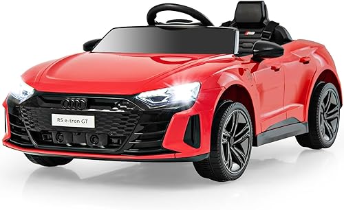 INFANS Vehículo eléctrico para niños de 12 V, con licencia Audi RS e-tron GT con control remoto, juguete alimentado por batería para niños pequeños disponible en Yaxa Colombia
