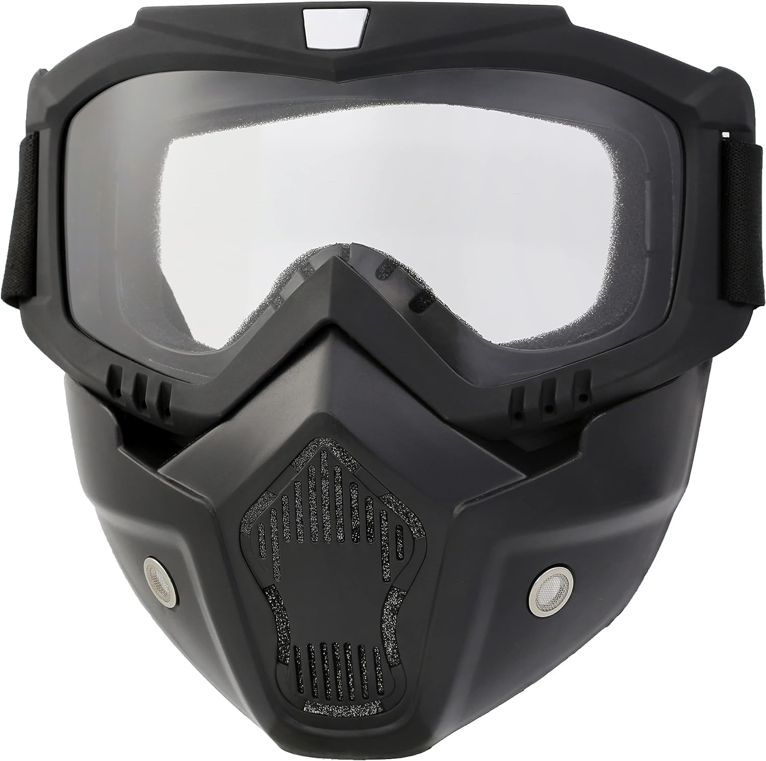 Maska do paintballa, ochrona przed zaparowaniem, CS Airsoft, strzelanie na Halloween, Cosplay, do jazdy na rowerze, ATV, regulowana, wiatroszczelna, odporna na zaparowanie, maska na twarz na zewnątrz