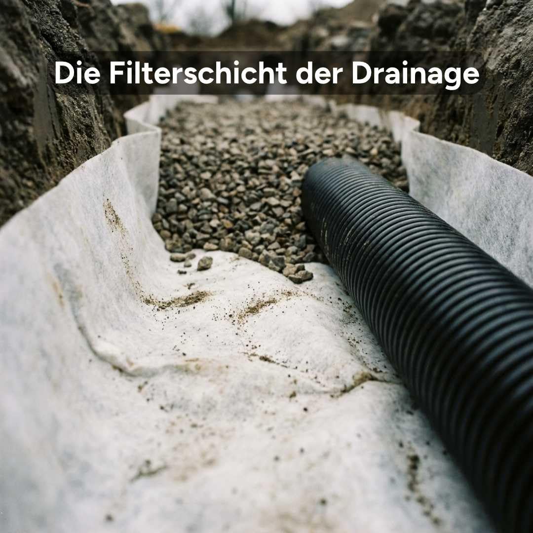Florade® Fieltro de drenaje 120 g/m² | Fieltro | permeable al agua, resistente a los rayos UV, compatible con plantas, biológicamente resistente | sujeción perfecta para la construcción del suelo