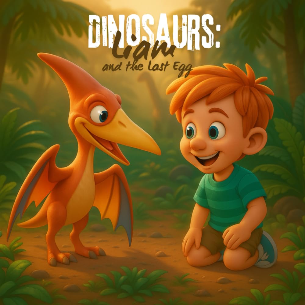 Dinosaurs: Liam and the Lost Egg: A Gentle Dinosaur Quest for Young Readers (Liam’s Stories)