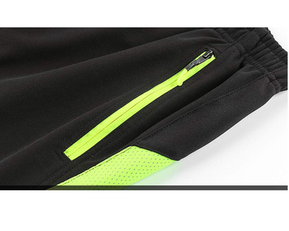 Hombre Bicicleta Largo Pantalones Ciclismo MTB Montaña Invierno con Forrados de Lana adentro Térmicos