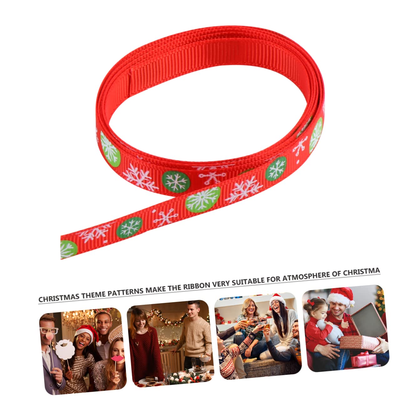 STOBOK 2 Sätze Geschenkband Weihnachtsband Diy Weihnachtsbaumbänder Dekorationen Bogen Basteln Ribbon Bandfeile Bandmaterial Selber Machen Weihnachtsdekorationsband Polyester 25 Stück * 2