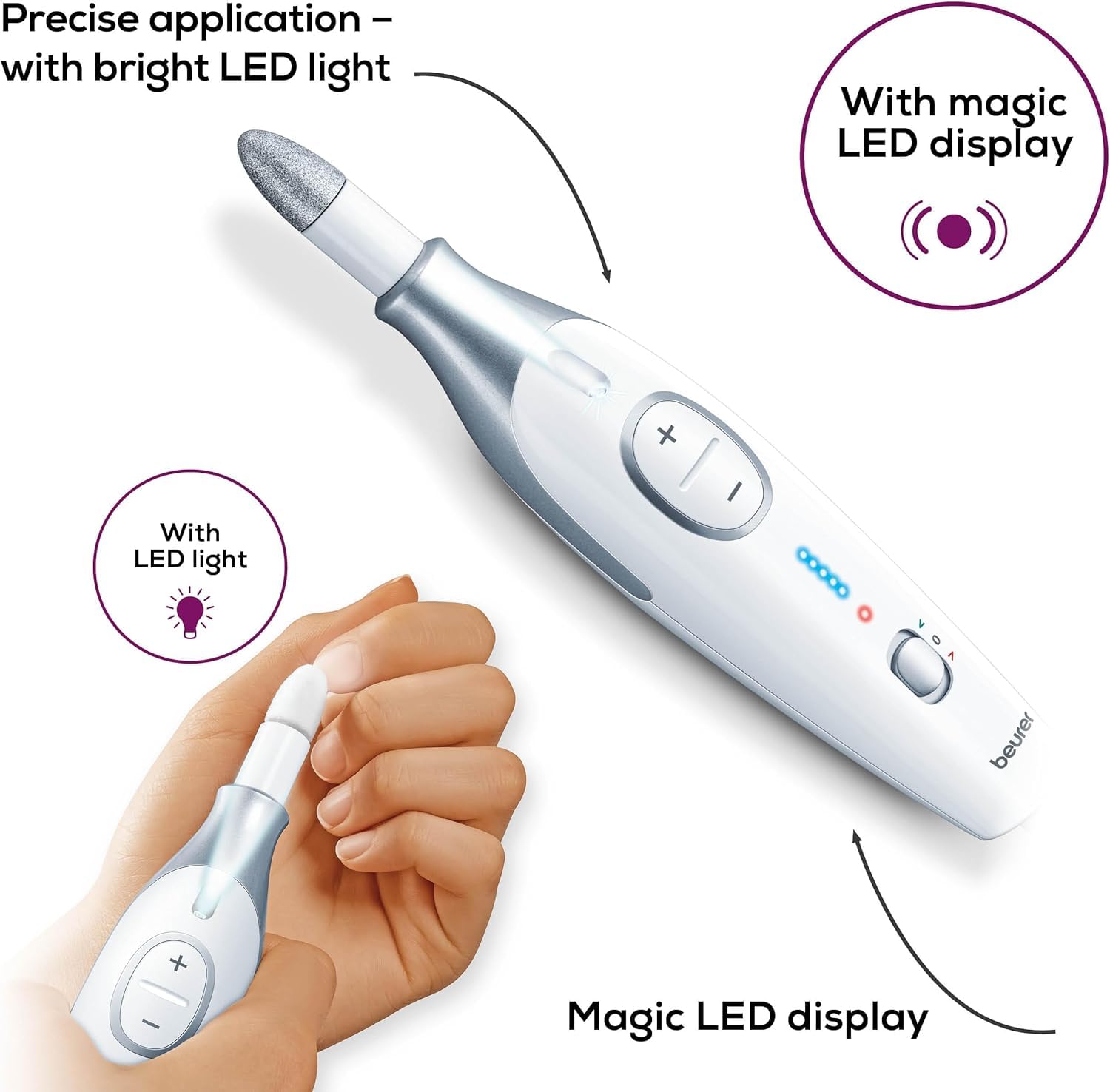 Beurer MP42UK professionale Home manicure e pedicure