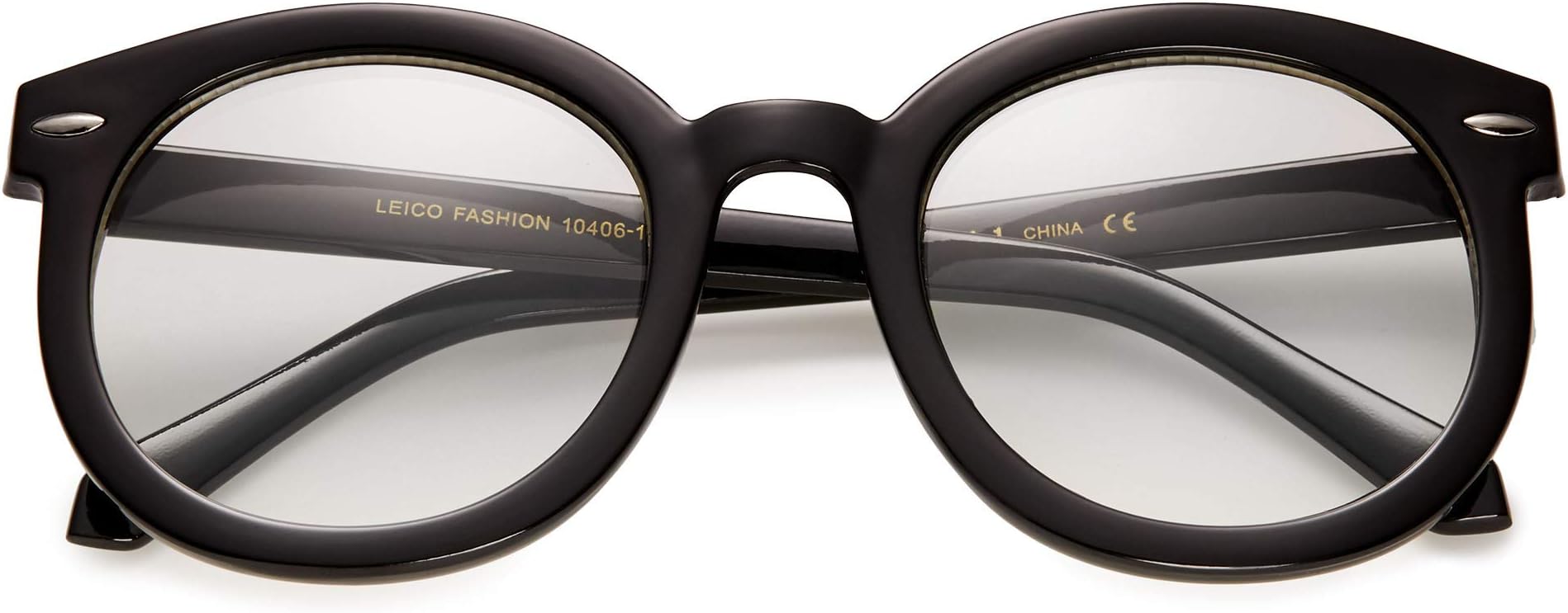 Round Oversized Retro Fashion Sunglasses for Women UV400 Trendy Big Circle Lens Designer Shades Glasses