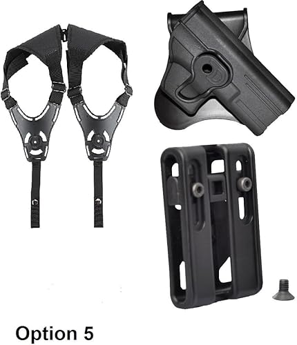 Miniatura 8 de Tactical Scorpion Gear Modular Nivel II Paddle Holster se adapta a Smith  Wesson SW MP Compact 9 y 40