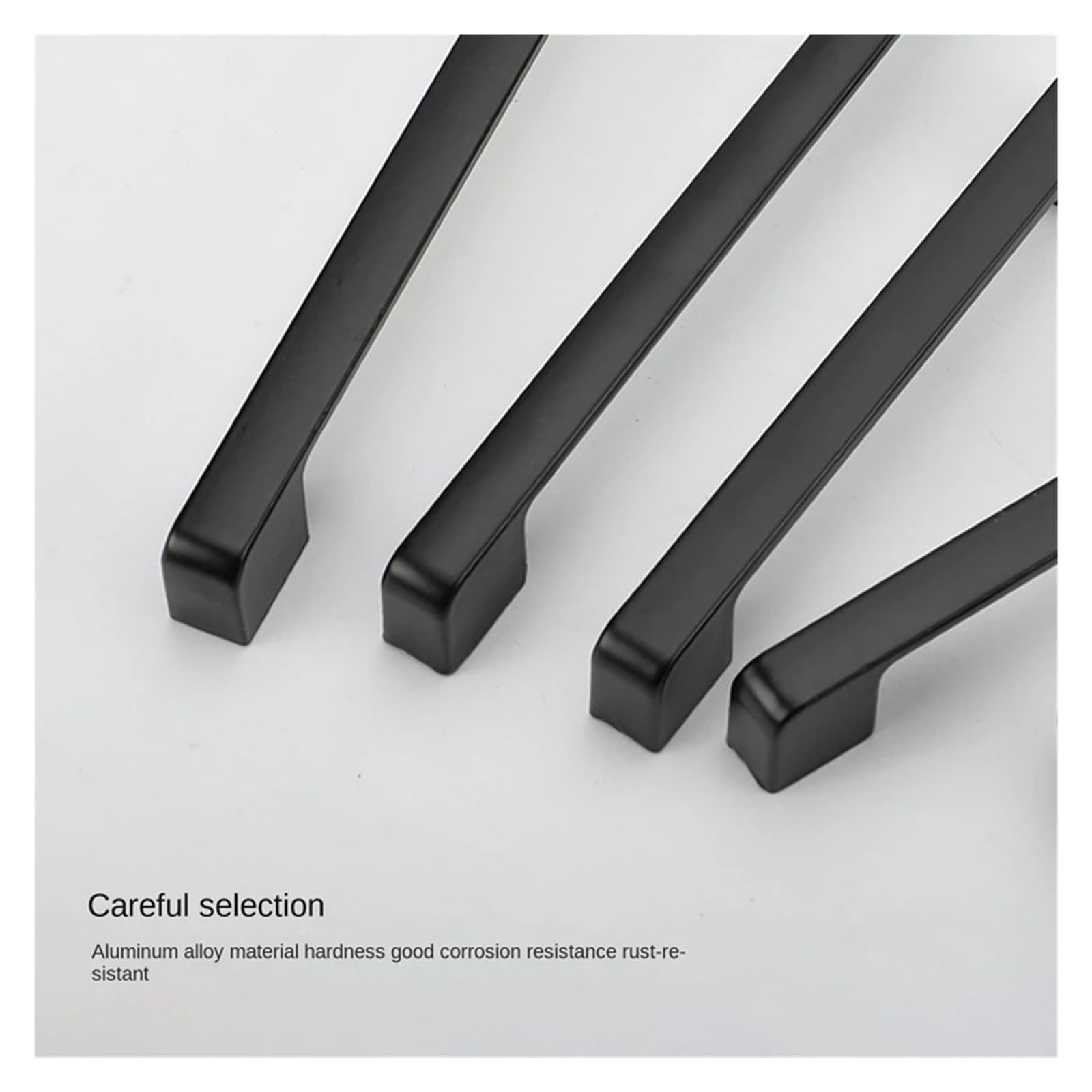 Schubladenknöpfe 10/20 Stück Schwarze Griffe For Möbel, Schrankknöpfe Und Griffe, Küchengriffe, Schubladenknöpfe, Schrankgriffe(Black 128mm*10)