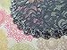 Handmade Dark Grey Lace Doily Head Cover with Silver Sequins Trim Hair Covering (with Decorative Bobby Pin) (Style 808) Exclusively by Elegant Doily