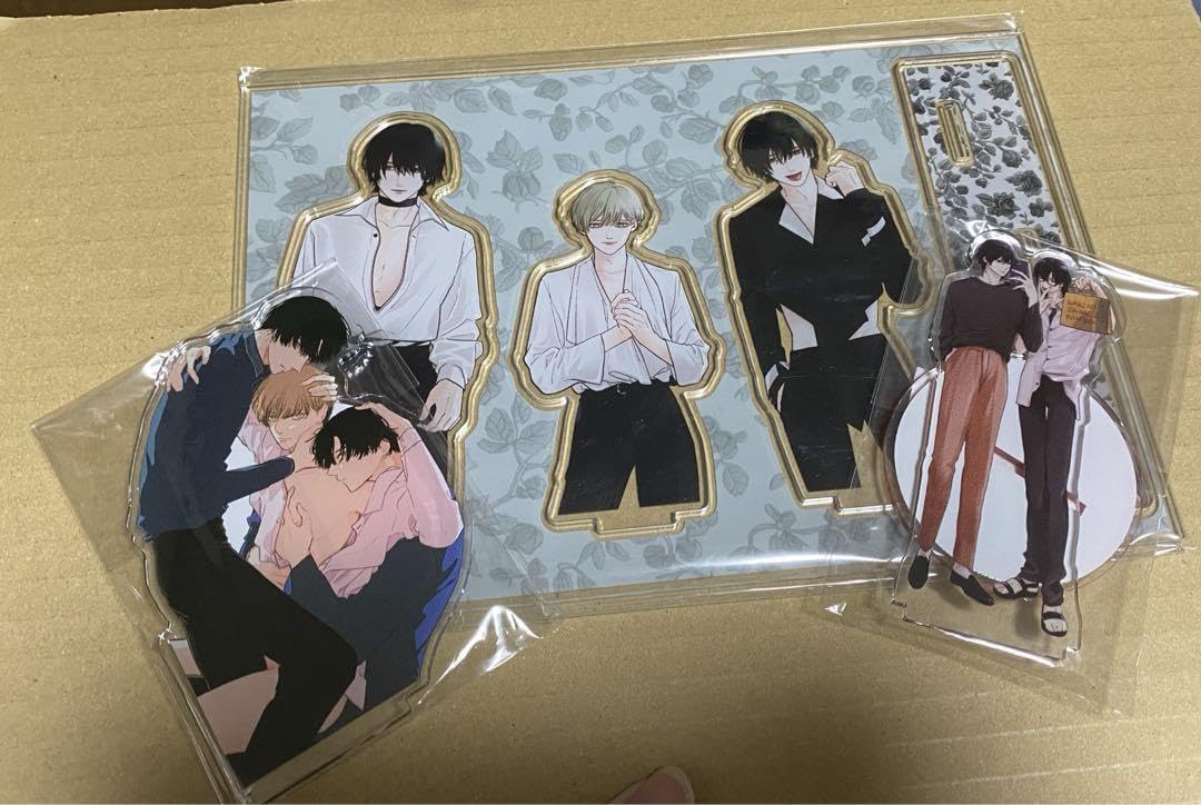 Amazon.co.jp: 双子と先生 かきのたね先生 アクリルスタンド5点セット