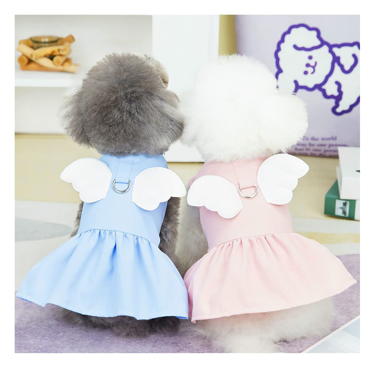 ペット服 かわいい 犬服 ワンピース 春夏 猫服 犬の洋服 スカート 白 Amazon | [JUI3N] ペット 犬用 スカート猫の服 春夏 ペットの服