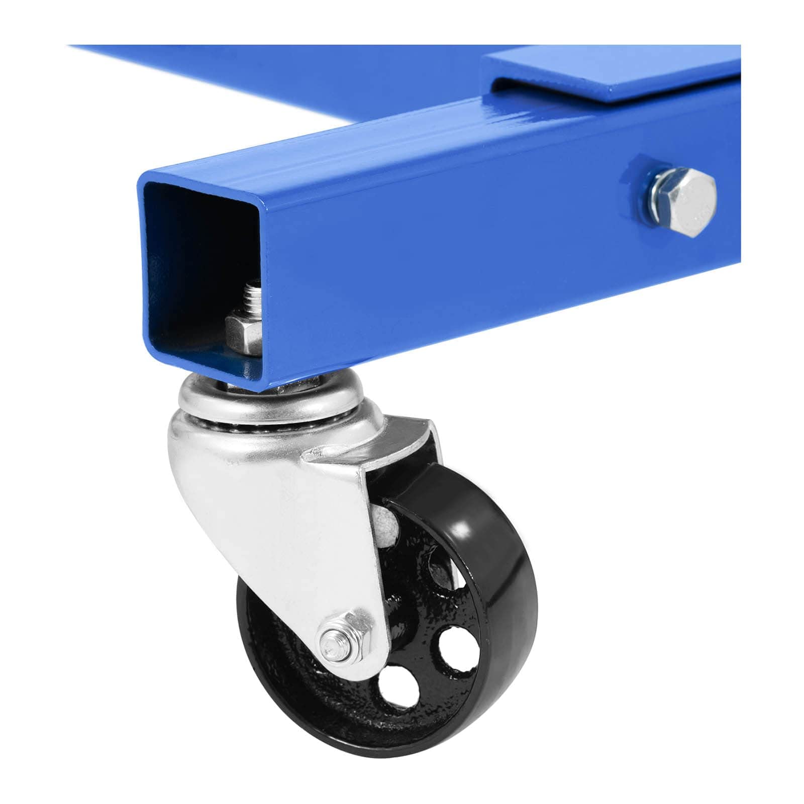 MSW Elevador de Motor Soporte de Taller MSW-EMS-300 (Capacidad para 450 kg, Giratorio 360°, Con 4 brazos de montaje y 4 ruedas)