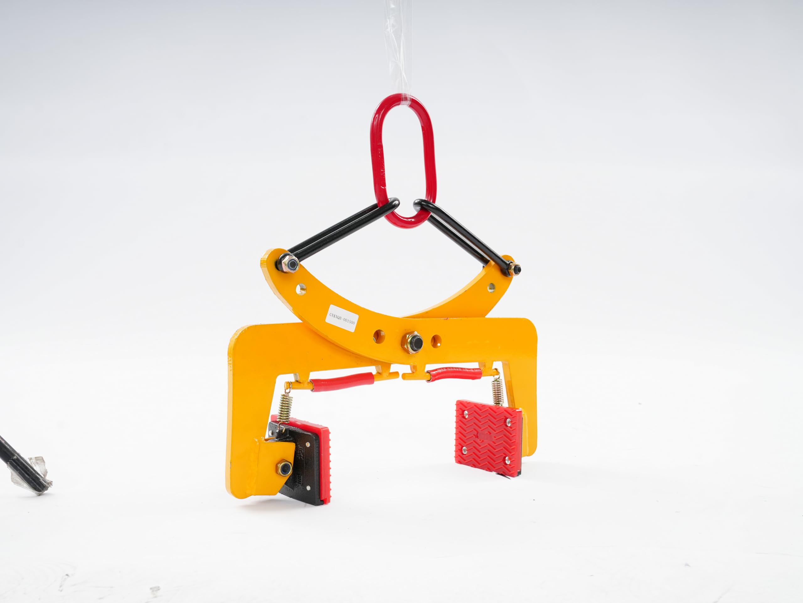Supporto per mattoni da 280 kg, pinza da 8 – 30 cm, in gomma regolabile, morsetto per pietra in acciaio al manganese (280 kg-gancio/maniglia per il trasporto (6 – 8 – 10 pollici)